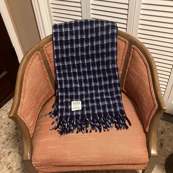 Vintage Faribo Woolen Mill Co Throw Blanket w/ fringe - Picture 5 of 11